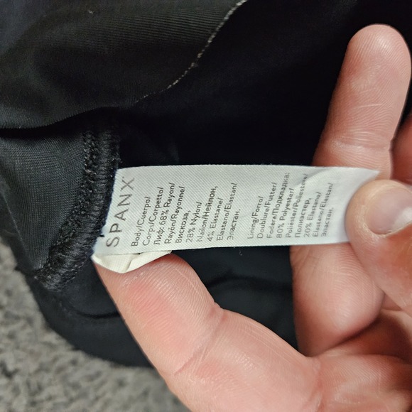 Spanx The Perfect Pant Ankle Pull-On Pants Womens Small‎ Black - Picture 7 of 10